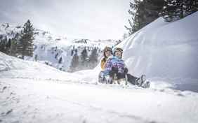 Rodel- und Rutschpartien im Pustertal - Foto: IDM Südtirol/Manuel Kottersteger